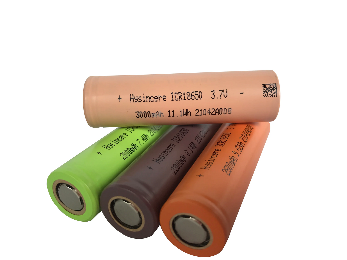 Wholesale 18650 li-ion rechargeable 2200mah 3.7v 8.14wh 1300mah 3400mah 3.7v rechargeable battery for samsung lg sanyo