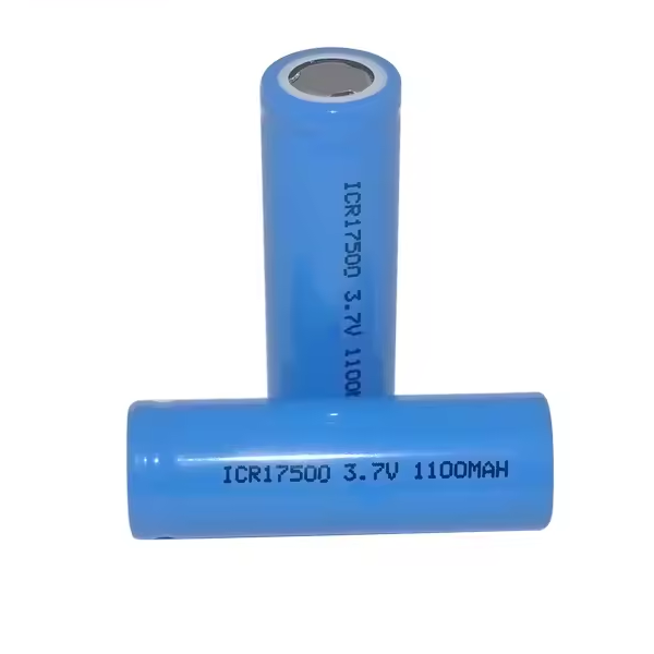 ICR17500 Lithium Ion Rechargeable Battery 3.7V 1100mah for electronic toys,Flashlight, wireless microphone, remote control