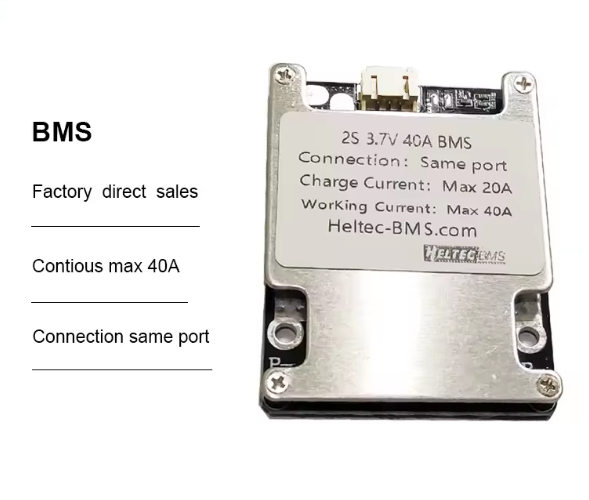 Wholesale 40A BMS 2S with balance for 3.2V LFP 3.7V li-ion NCM battery Lithium battery protection pcb board 18650 BMS 2S