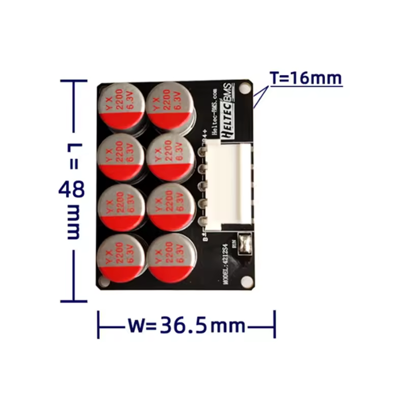 Wholesale Voltage Display Battery Energy Capacitor equalization 3A 5A Active Equalizer Balancer 3S 4S Lifepo4 lipo battery