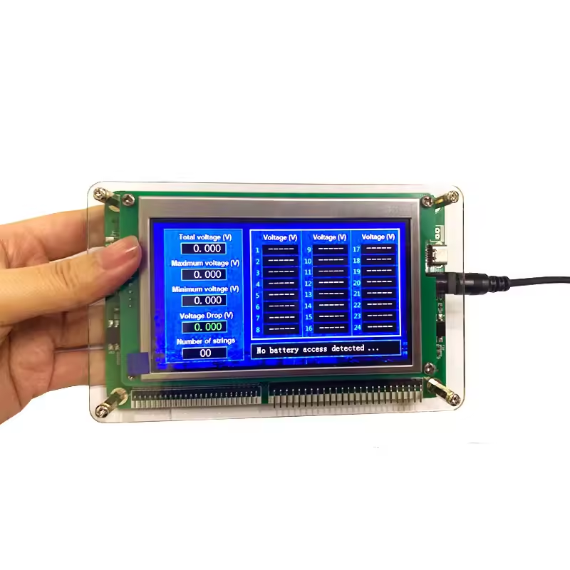 Wholesale 1S-24S Lithium Battery Pack Single Cell Measurement Series String Voltage Measuring Instrument Identify Tester Li-ion Lifepo4 No reviews yet