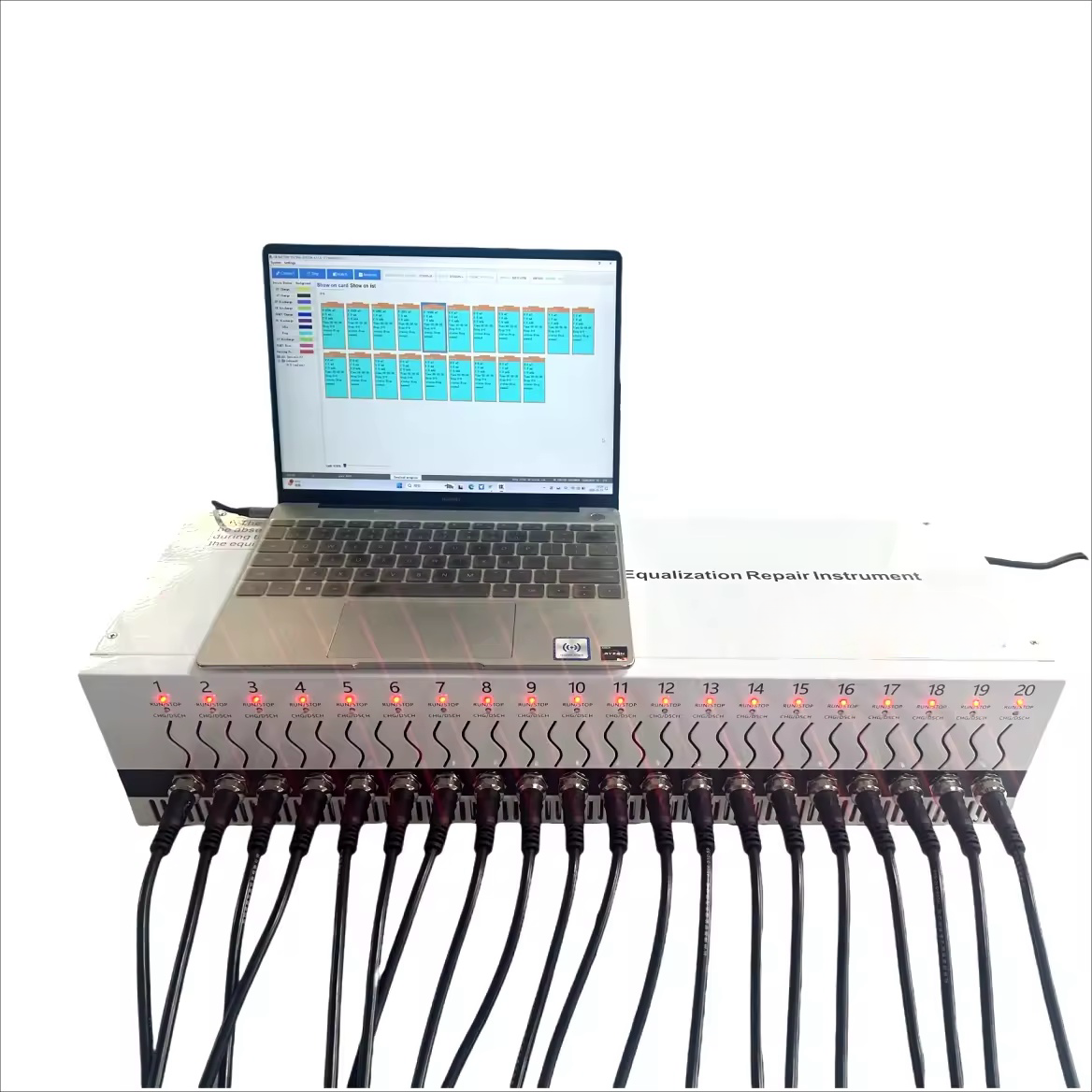 Wholesale Battery Charge/Discharge Equalization Repair Instrument 20 Channel 10A Voltage Equalizer Battery Capacity Tester