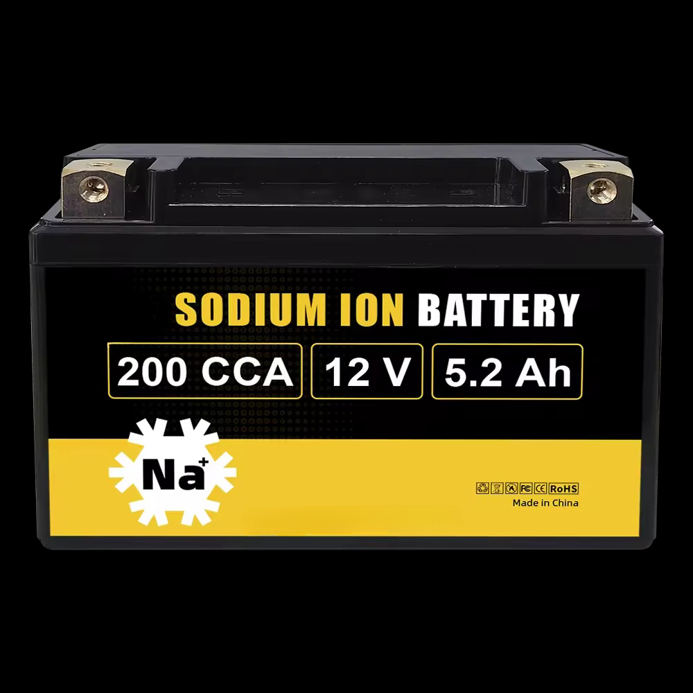 Wholesale Sodium ion Na ion Accu Motorcycle Battery 12V 5.1Ah 5Ah for ATV UTV Jet Ski Lawn Mower