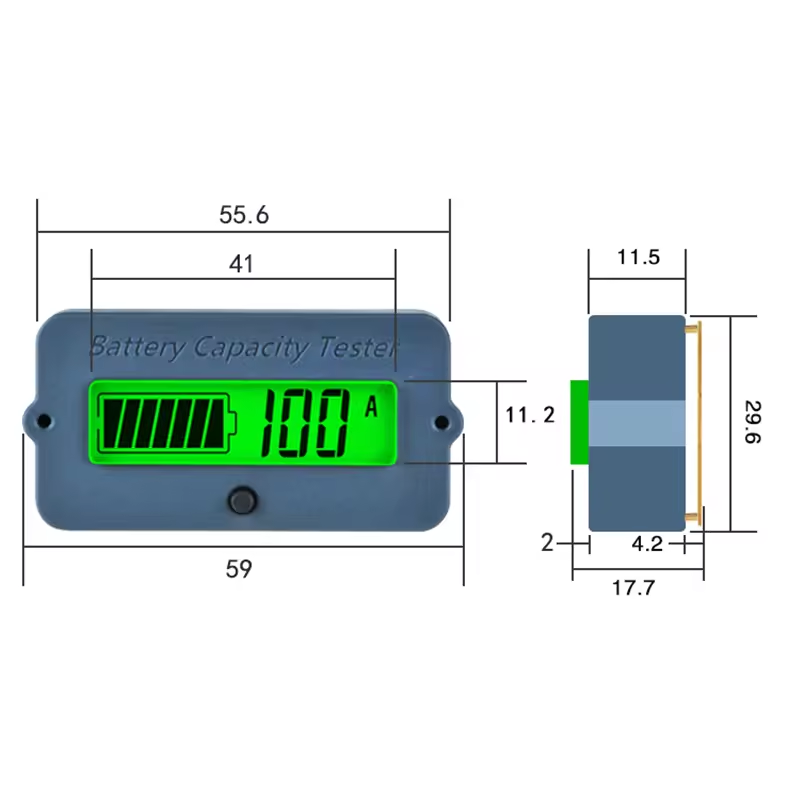 Wholesale 80V20A High Precision Battery charge and discharge battery level indicator battery monitor capacity tester