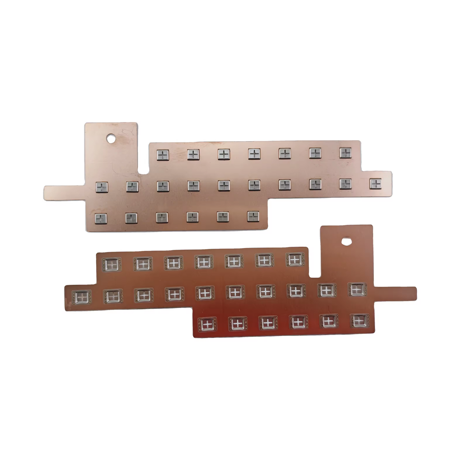 DDP T2 Copper nickel busbar for energy storage battery 21700 copper connecting plate prismatic battery collector plate