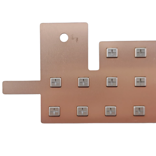 DDP T2 Copper nickel busbar for energy storage battery 21700 copper connecting plate prismatic battery collector plate