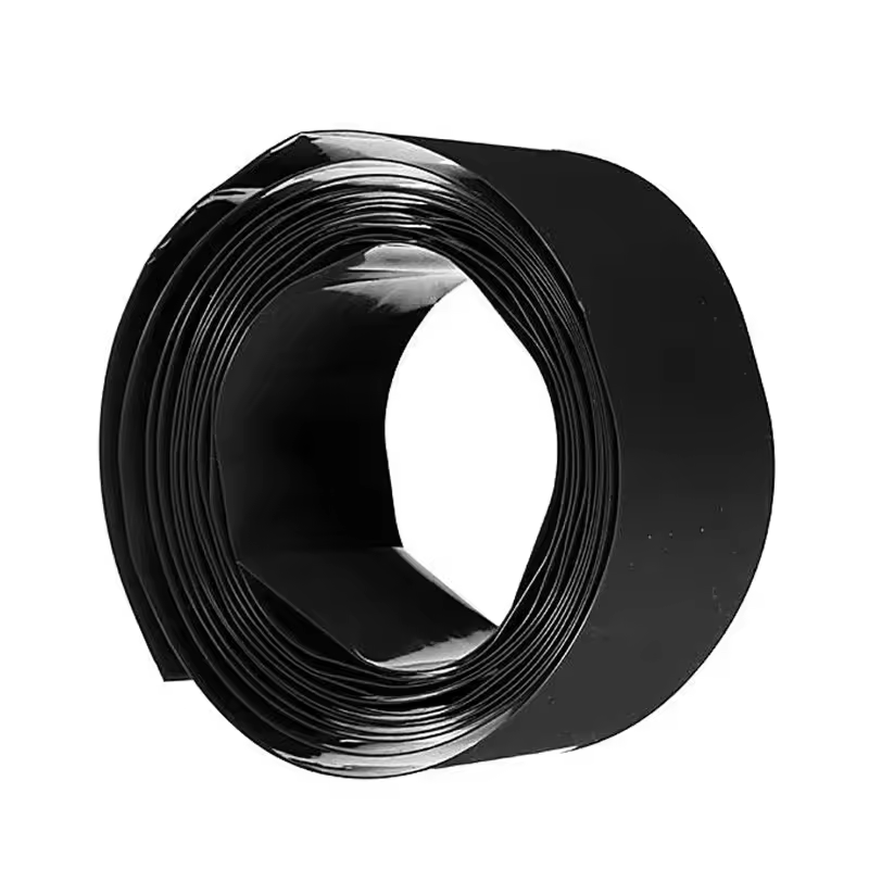 Black color pvc heat shrink tube heat shrink wrap for battery PVC Shrinkable Sleeve 30-700mm