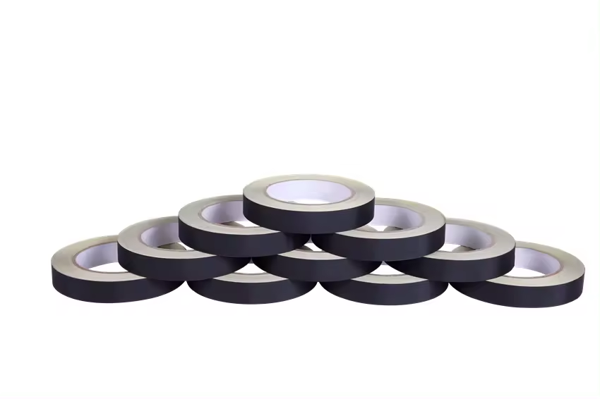 DPP Black 10MM 20MM 50MM 65MM 70MM 100MM width 30M length Acetate Cloth Adhesive Tape High Temperature Resistant Tape