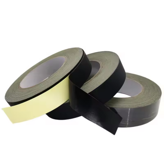 DPP Black 10MM 20MM 50MM 65MM 70MM 100MM width 30M length Acetate Cloth Adhesive Tape High Temperature Resistant Tape