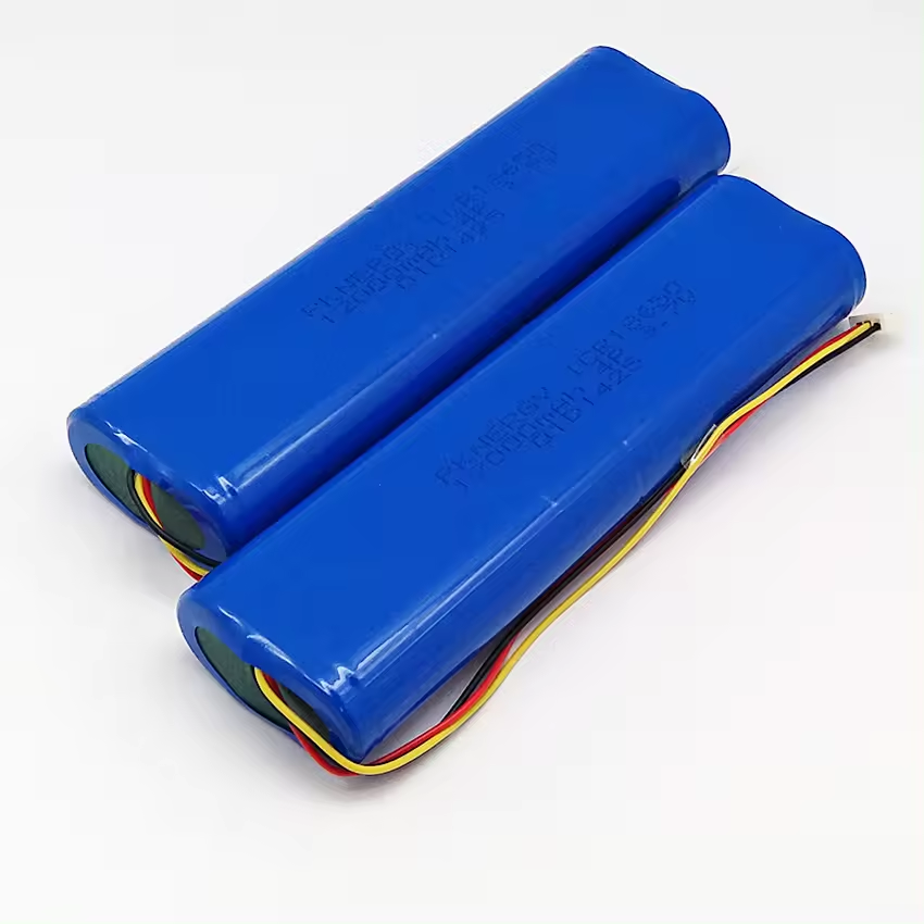 ICR18650 3.7V 7.4V 2000mAh Customized Capacity 20P Lithium-ion Battery Cell Pack 18650 Long Cycle life Battery