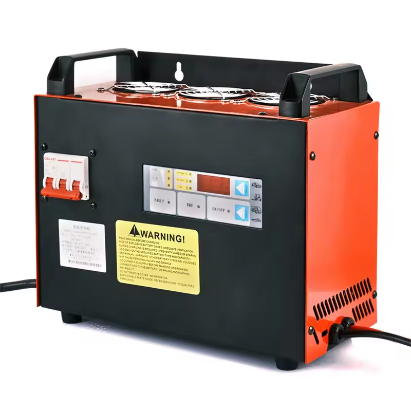 Lithium Battery Charger 3 Phase industrial 48 Volt 80A 100A Forklift lead acid lithium Battery Charger