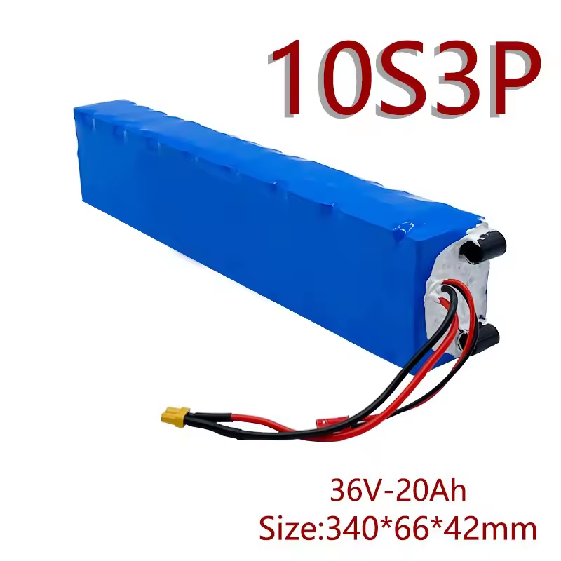 Wholesale Rechargeable Custom 24V 36V 48V Lithium Ion Battery pack ah20 40ah 10s3p with built-in BMS