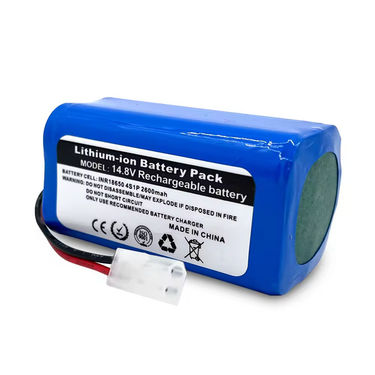 New 14.8V 2600mAh Li-ion Battery for Xiaomi G1 MI Robot Vacuum-Mop Essential MJSTG1 Robot Vacuum Cleaner 18650 Battery Pack