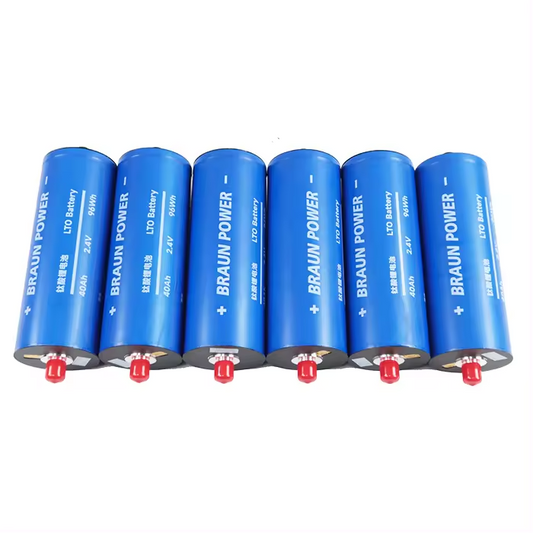 2.4V LTO66160K 30000 Cycle Grade A Cylindrical Akku Lithium Titanate 45ah 55ah 66160 2.3v 35ah 40ah LTO battery cell