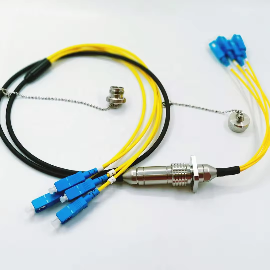 Outdoor Waterproof ODC fibre connector ODC 4CORES Plug AND Socket Cable Assemblies