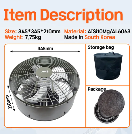 Fast heating fan winter heater overheat heater home air heater, indoor powerless heater fan, portable warming fan, TEG-FAN