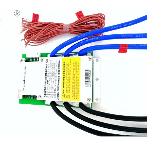 8S 24V Lifepo4 Battery BMS 200A PCB Temperature Control with Balanced Lamp OEM Glass Fiber Battery Management Systems 10mm