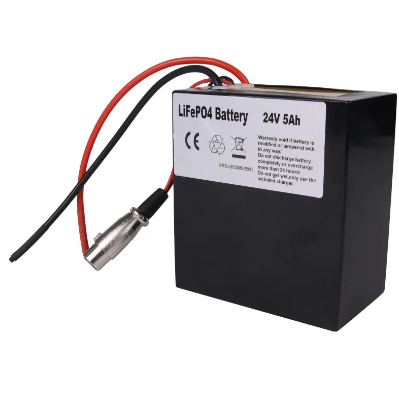 Customized Motorcycle Battery Electric Bicycle Starting DIY PVC Battery Pack 24V 5Ah 6Ah Li ion