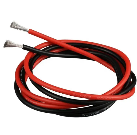 Awg#8 High Temperature Resistance Heating Silicone Rubber Soft Cable Flexible Electric Silicone Wire