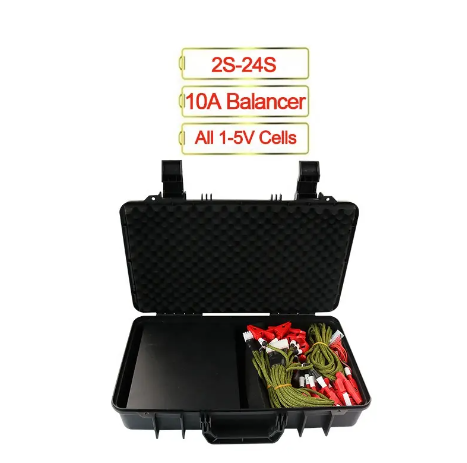 Lithium ion Battery Balancer 10A Current Adjustment 2-24S Smart Active Balancer with Blue tooth