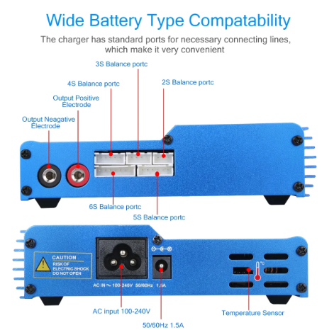 IMAX B6 AC 80W B6AC Charger Dual Power Professional Balance Discharger For Li-ion Nimh Nicd 2-6S RC Lipo Battery