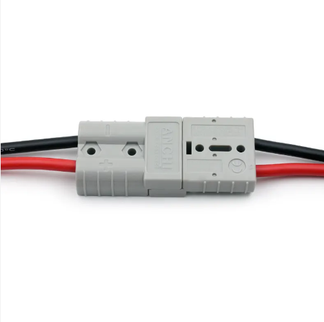 Hot sale 50a 600v amp high-current Wire 6awg/8AWG/10AWG/12/AWG cable with battery connector