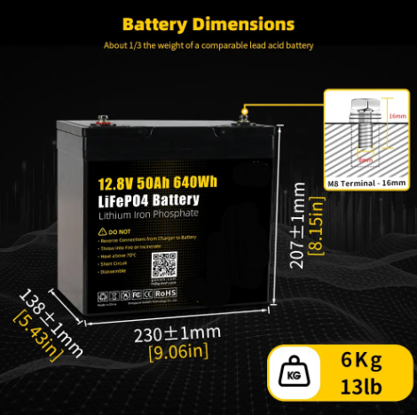 Solar Battery Pack Lithium Lifepo4 Akku Good Price for RV Boat Home 12V 50ah 100ah 200ah 280ah 300ah IP65 All-in-one