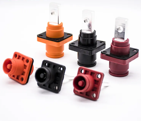 ALL Series 6/8/10/12mm Plastic Waterproof Battery Storage Connector Bayonet Right Angled High Current Energy Terminal Socket