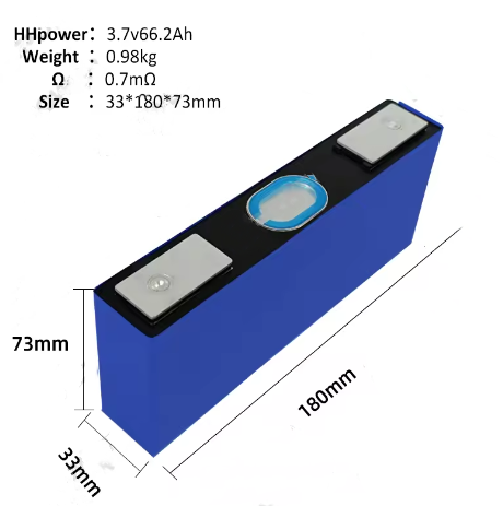 3.7v 66.2ah 70c 3000Cycle Instantaneous discharge nmc battery nmc cell lithium battery