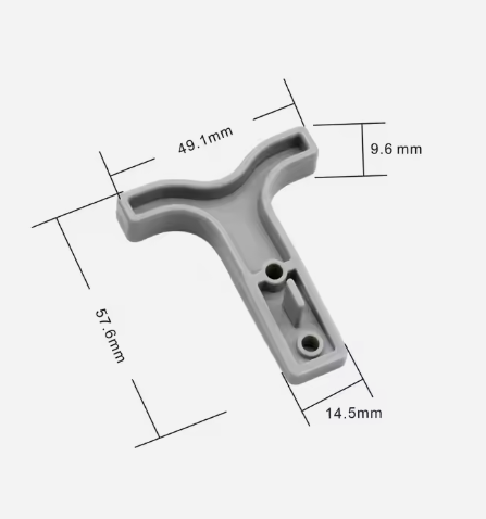 Electrical Connector Assembly For 50A Quick Battery Connector Battery Charging Handle