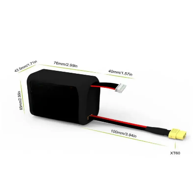 High Rate UAV FPV drone battery 21700 4000mah 5000mah NCM 6S1P 22.2V 6000mah 6S2P 10C For Quadrocopter FPV kamikaze