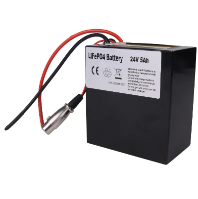 Customized Motorcycle Battery Electric Bicycle Starting DIY PVC Battery Pack 24V 5Ah 6Ah Li ion