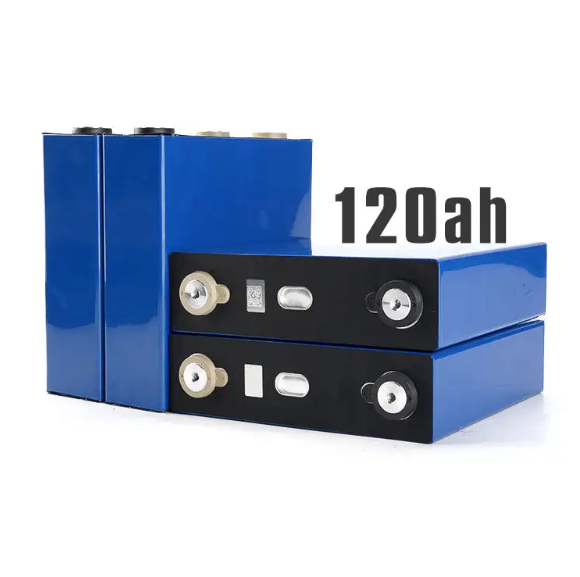 Stock HIGEE 120ah Lifepo4 Battery 3.2v Prismatic Lithium Cell For 12v 24v 36v 48v DIY Battery