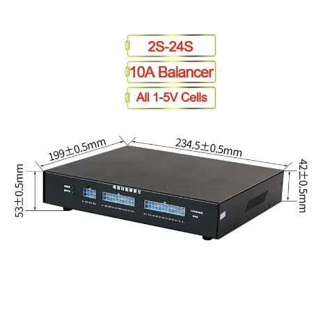 Smart Battery Balancer 48V 2-24S Battery Equalizer 10A with Blue tooth