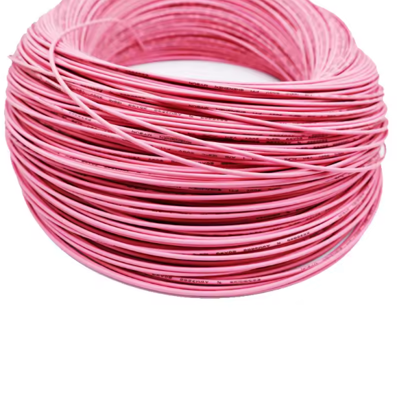 silicone coated red copper wire 22awg different sizes