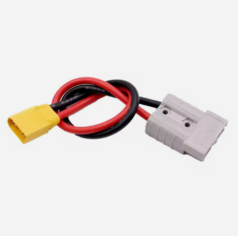 2 Pin High-current Multicolor 50A To Banana Plug 50A To PV Solar Plug 50A to O Ring ODM Wire Harness