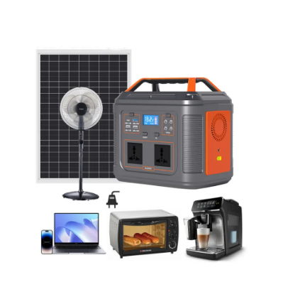 High Capacity Backup 330W Portable Power Station Camping Outdoor High Capacity Solar Power System